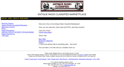 Desktop Screenshot of antiqueradio4.com